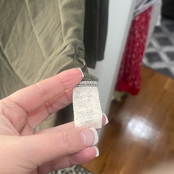 Pixi and ivy top small green cold shoulder - Picture 5 of 15